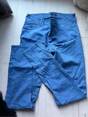 Armani Jeans Slim women Royal Blue Stretch Jeans